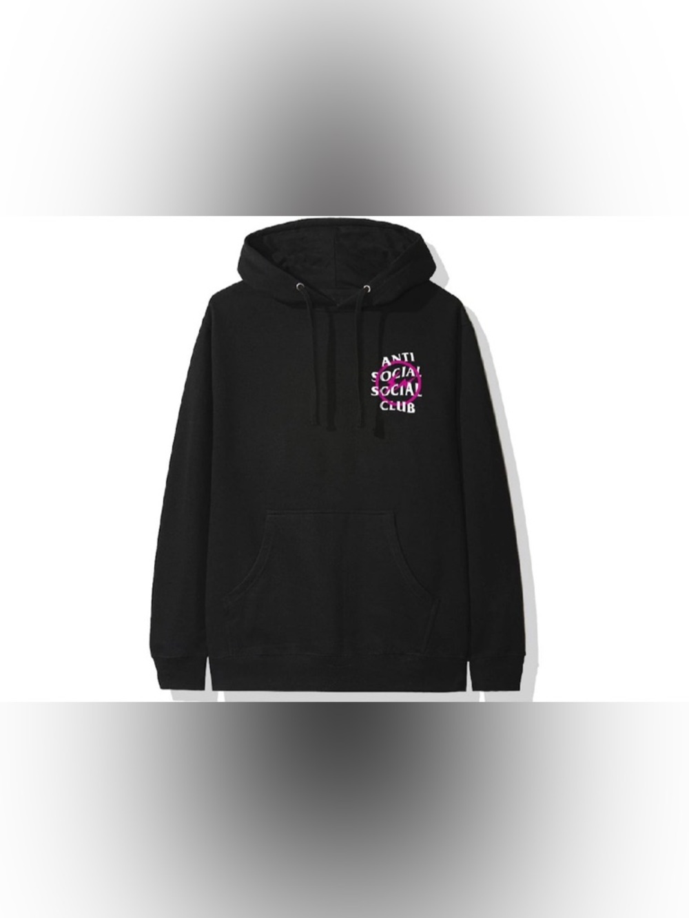 Anti Social Social Club x Fragment Pink Bolt Hoodie